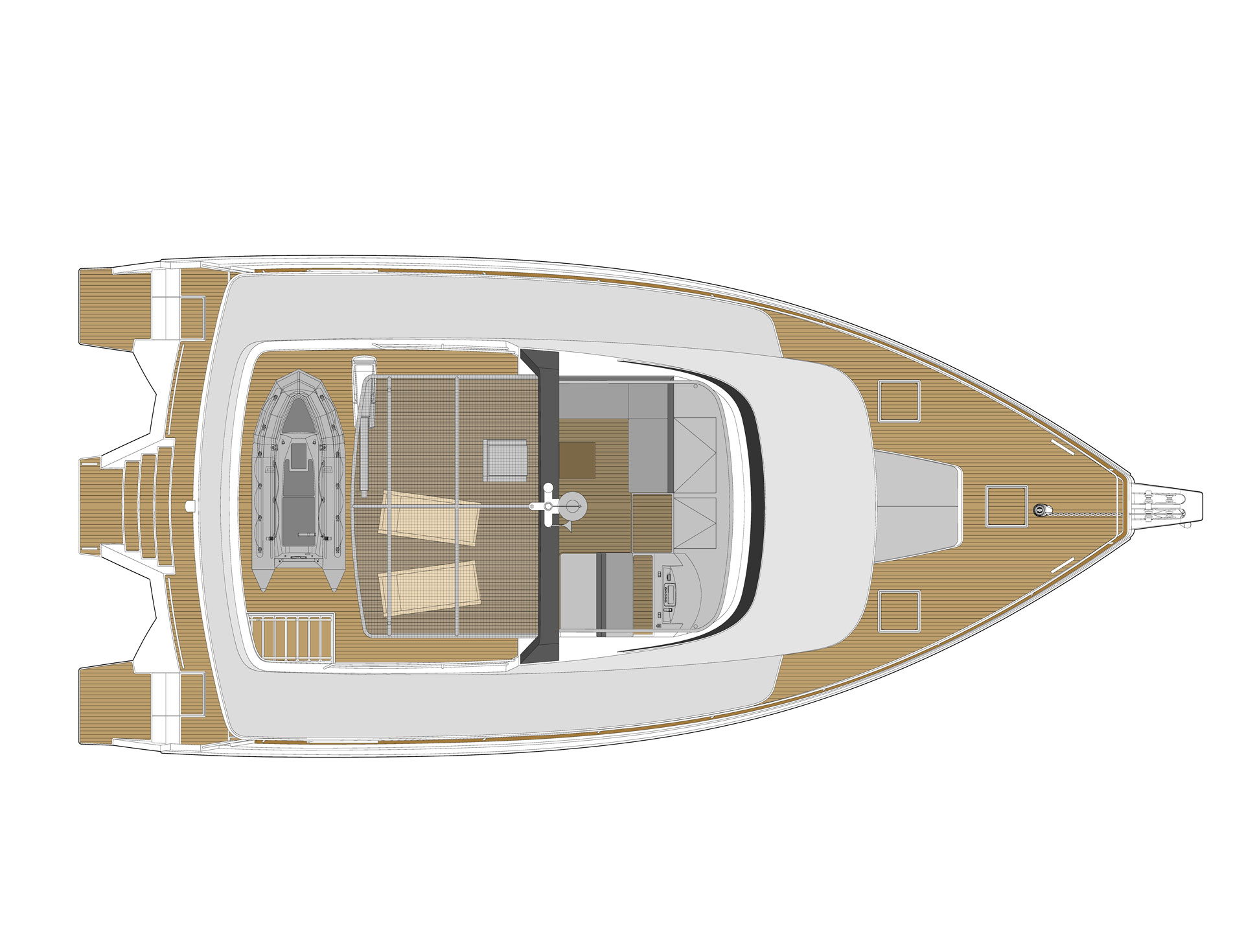 Layout - top view